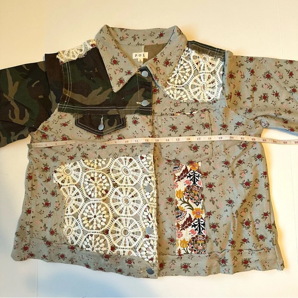 POL Multicolor Patchwork Jacket - Picture 5 of 5